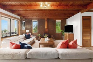 電視、壁爐、足球機