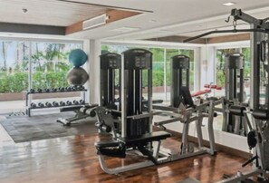 Fitness facility - 6-26 - 1 Bdr Condo with Balcony and shared Pool (Tambon Patong)