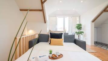 1 bedroom, iron/ironing board, travel cot, WiFi