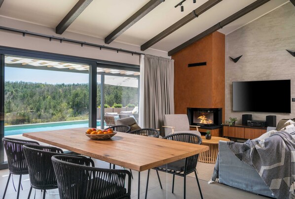 Villa (Two Bedroom Villa with Terrace and Sw) | Dining room - Villa Noeli (Buzet)