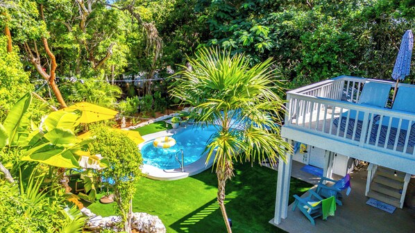 Una piscina climatizada