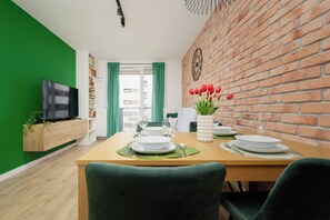 Apartment, 1 Bedroom, Balcony | Living room - Green Apartment with Parking by Renters (Warsaw)