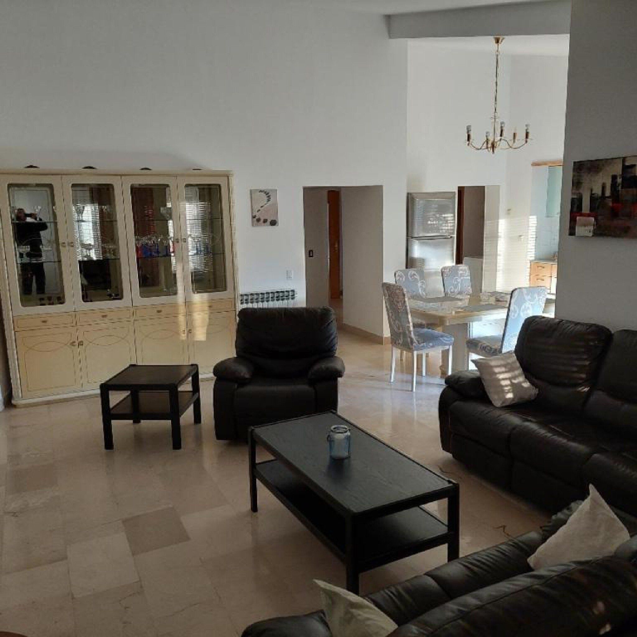 Apartment (Three Bedroom Apartment with Terrace) | Living room | 32-inch flat-screen TV with satellite channels