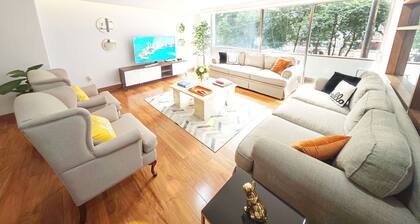 Polanco Museums & Shopping - 4BR y 3.5 BT