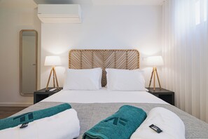 1 室のベッドルーム、アイロン / アイロン台、WiFi、ベッドシーツ