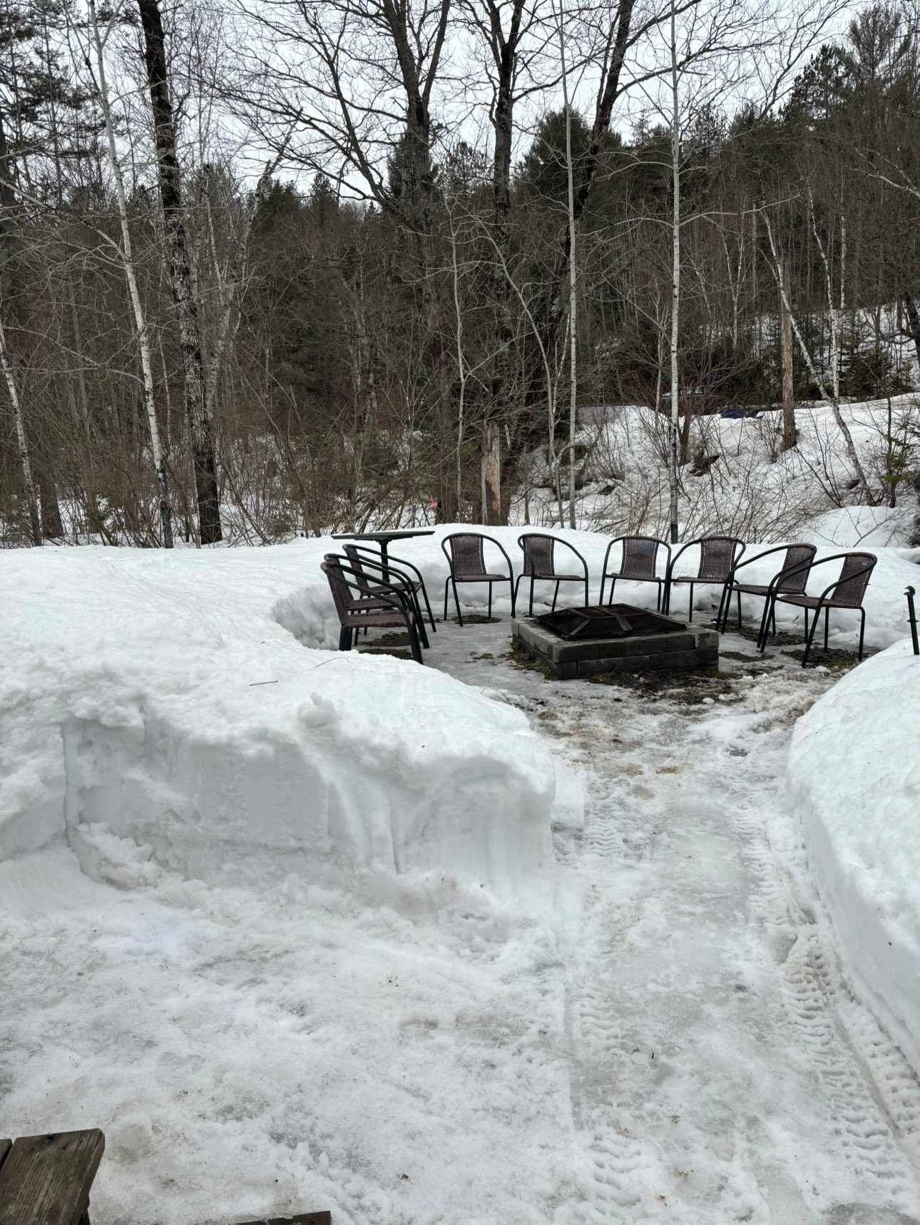 Enceinte de l’hébergement