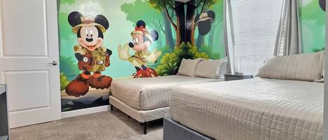 5 habitaciones, wifi y ropa de cama