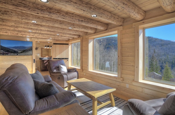 Interior - Secluded Off-Grid Mountain Retreat | Pet-Friendly | National Forest | Views (Creede)