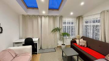 Smart TV, DVD player, music library