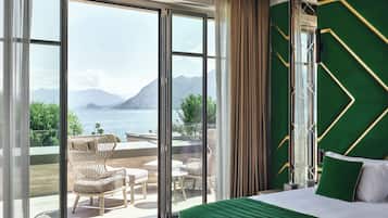 Panoramic-Suite | Zimmersafe, Verdunkelungsvorhänge, schallisolierte Zimmer