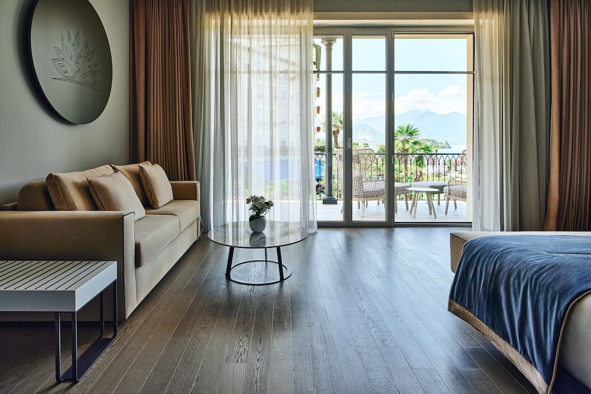 Grand Suite Lago | 1 Schlafzimmer, Daunenbettdecken, Minibar, Zimmersafe