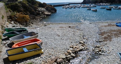 634-Schönes bretonisches Haus-Meerblick- 300m vom Strand entfernt