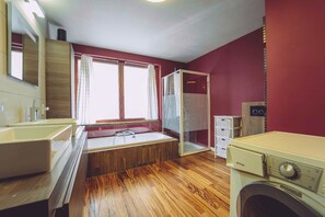 Deluxe-Penthouse | Badezimmer