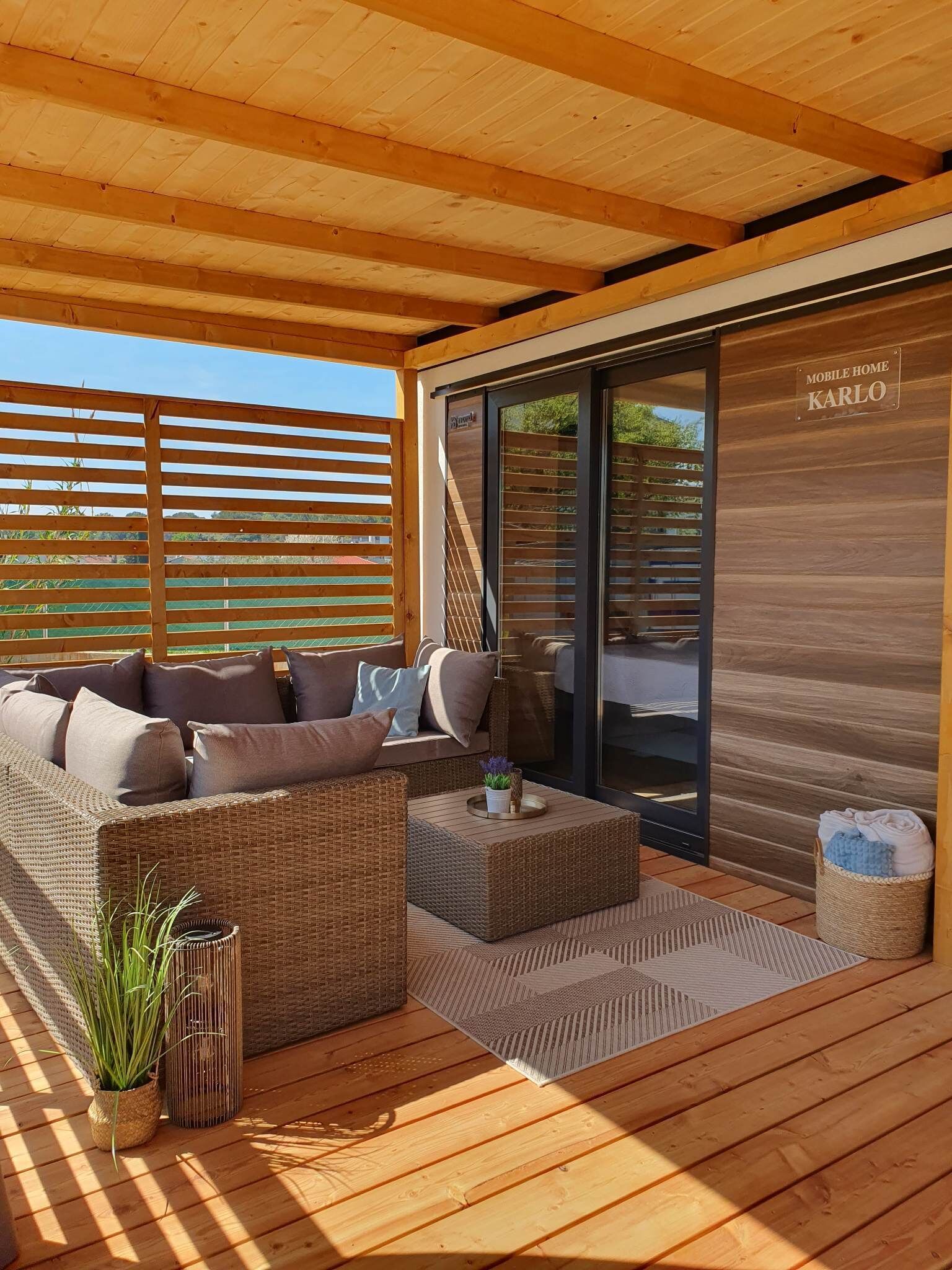Mobile home (Mobile Homes Karlo & Dino - Superior ) | Terrasse/gårdhave