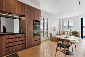 Superior Apartment, Balcony | Shared kitchen