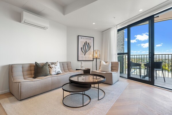 Standard Apartment, Balcony | Living area