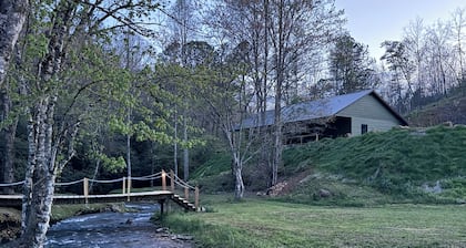 Nick's House on Beautful Cowee Creek