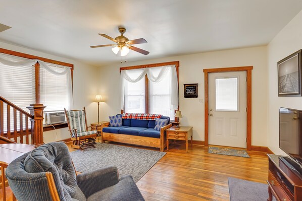 Fachada de la propiedad