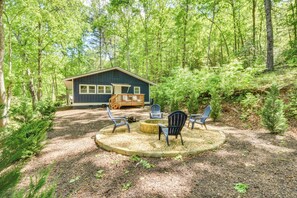 House (2 Bedrooms) | Front of property - Mountain Escape w/ Gas Grill Near Lake Burton! (Clarkesville)