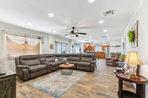 House (4 Bedrooms) | Interior - Port Sulphur Retreat w/ 2 Balconies & Bayou Access (Port Sulphur)