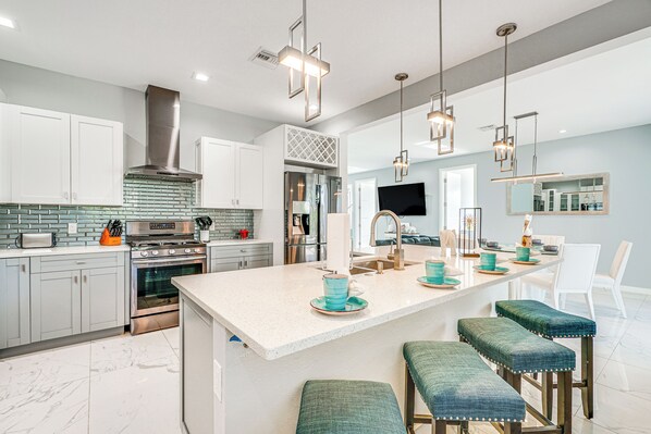 House (5 Bedrooms) | Interior - 5 Mi to Beach: Luxe Home w/ Spa in Cape Coral! (Cape Coral)