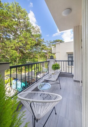 Habitación familiar, balcón | Terraza o patio