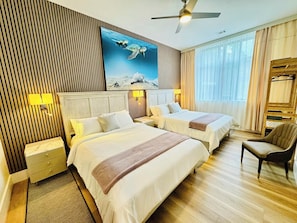 4 soverom, strykejern/-brett, wi-fi og sengetøy