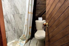 SĂšche-cheveux, serviettes fournies, savon, papier toilette