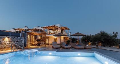 2 Bedroom Villa in Mediterranean View Villas in Makri gialos
