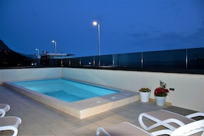 Una piscina climatizada