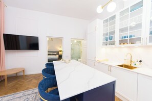 City-Apartment | 1 Schlafzimmer, kostenloses WLAN