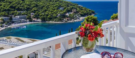 Apartamento (One Bedroom Apartment with Balcony an) | Sacada