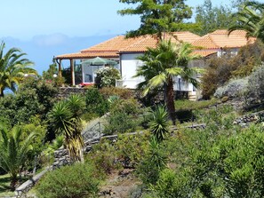Property grounds - Villa Finca Tijarafe with heated pool (Tijarafe)