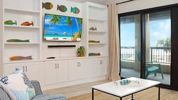 Condo, 2 camas Queen (Club at Mexico Beach 1L Mermaid's Ret) | Área de estar