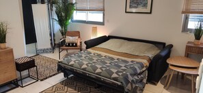 1 Schlafzimmer, Bügeleisen/Bügelbrett, Reisekinderbett, kostenloses WLAN