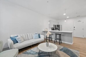 Leilighet – premium, 1 soverom | Wi-fi (inkludert) og sengetøy