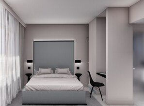 Bureau, fer et planche à repasser, Wi-Fi gratuit, draps fournis