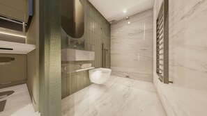 Articles de toilette gratuits, sèche-cheveux, serviettes fournies