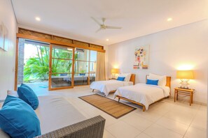 5 室のベッドルーム、アイロン / アイロン台、WiFi、ベッドシーツ