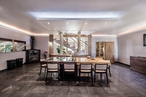 Villa, 5 Bedrooms, Smoking, Private Pool | Dining - Stunnig 5 Bedroom Private Pool Villa With Cinema Room (Loulé)