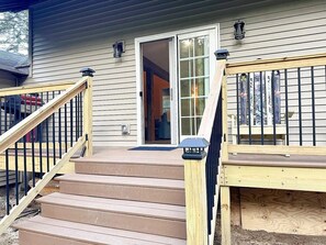 Exterior detail - The Almost There - Cottage on the Kancamagus (Conway)