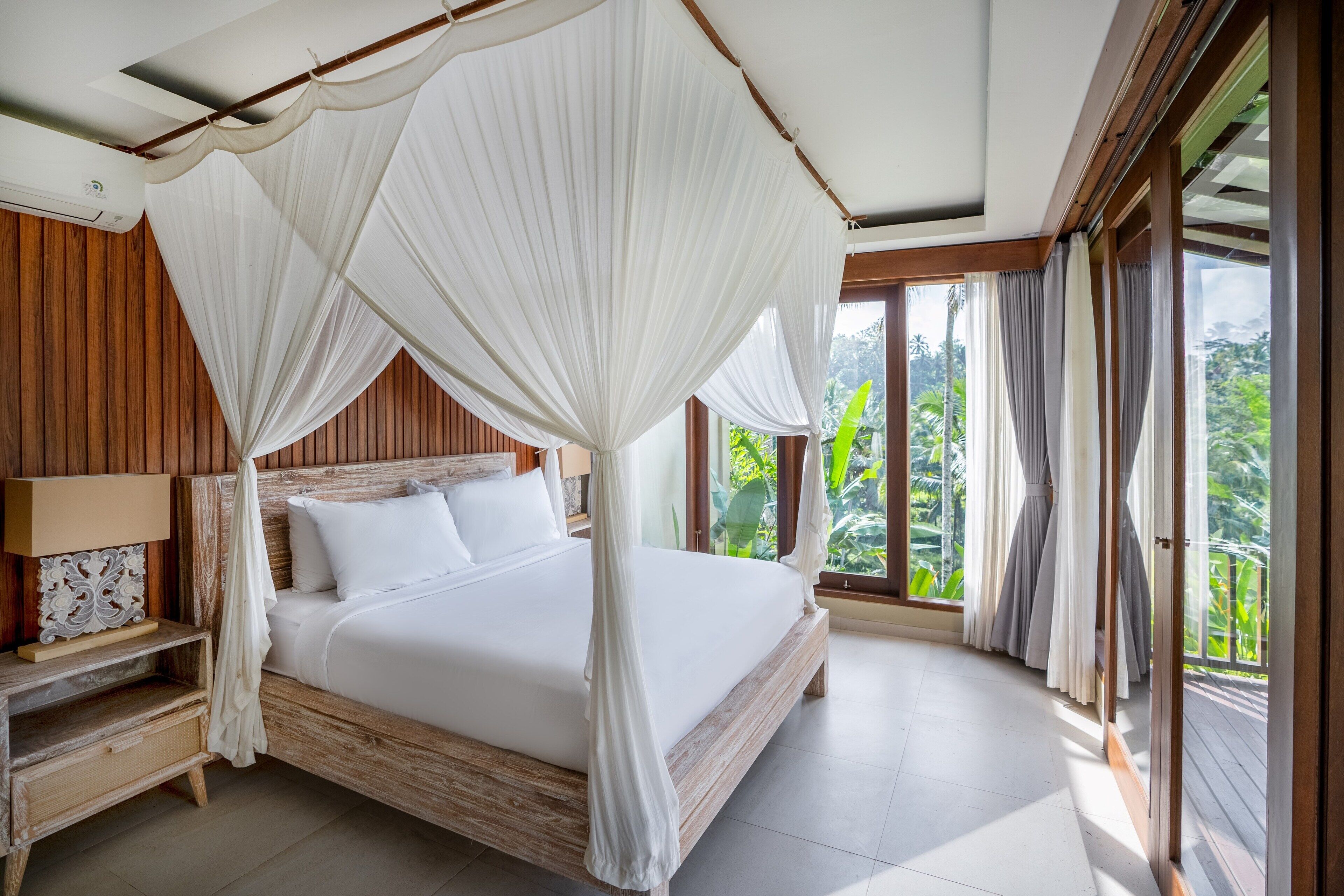 Three Bedroom Private Pool Villa | 迷你吧、特色装修、办公桌、免费 WiFi