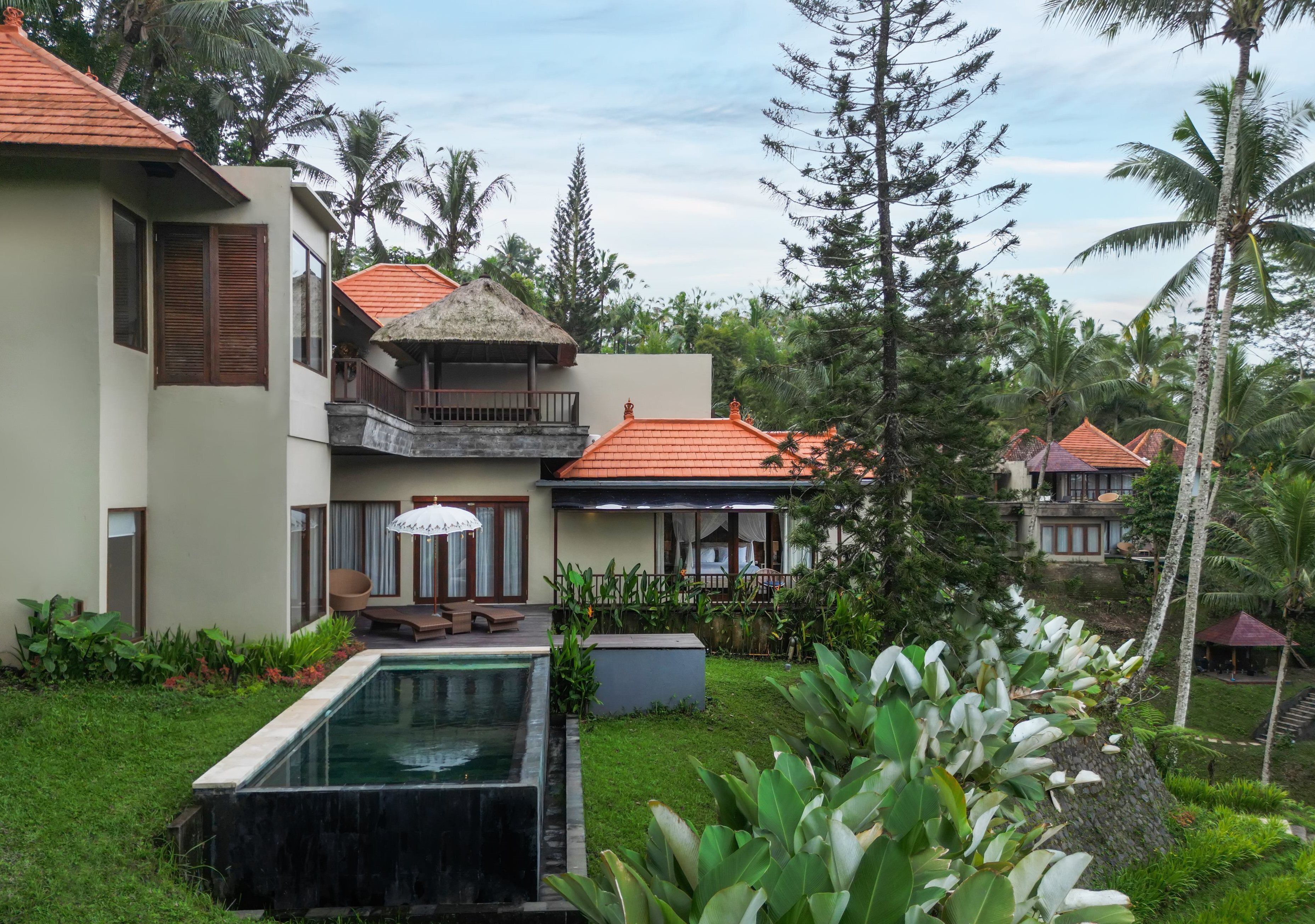 Pemandangan taman