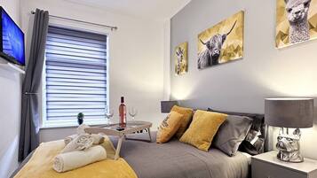 2 habitaciones, tabla de planchar con plancha y wifi gratis