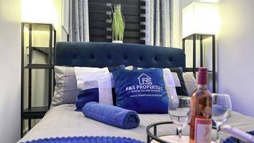 1 bedroom, iron/ironing board, free WiFi, bed sheets