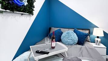 2 habitaciones, tabla de planchar con plancha y wifi gratis