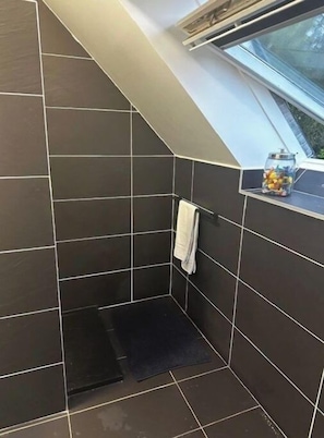 Shower, towels, soap, shampoo - Grande Maison Pour Les Jeux Olympique Proche de Paris (Saint-Prix)
