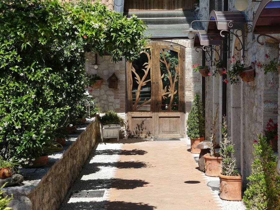 Ingresso della struttura