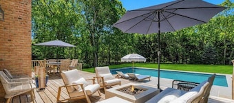 Newly Renovated, Centrally Located East Hampton Home, Total Privacy,...