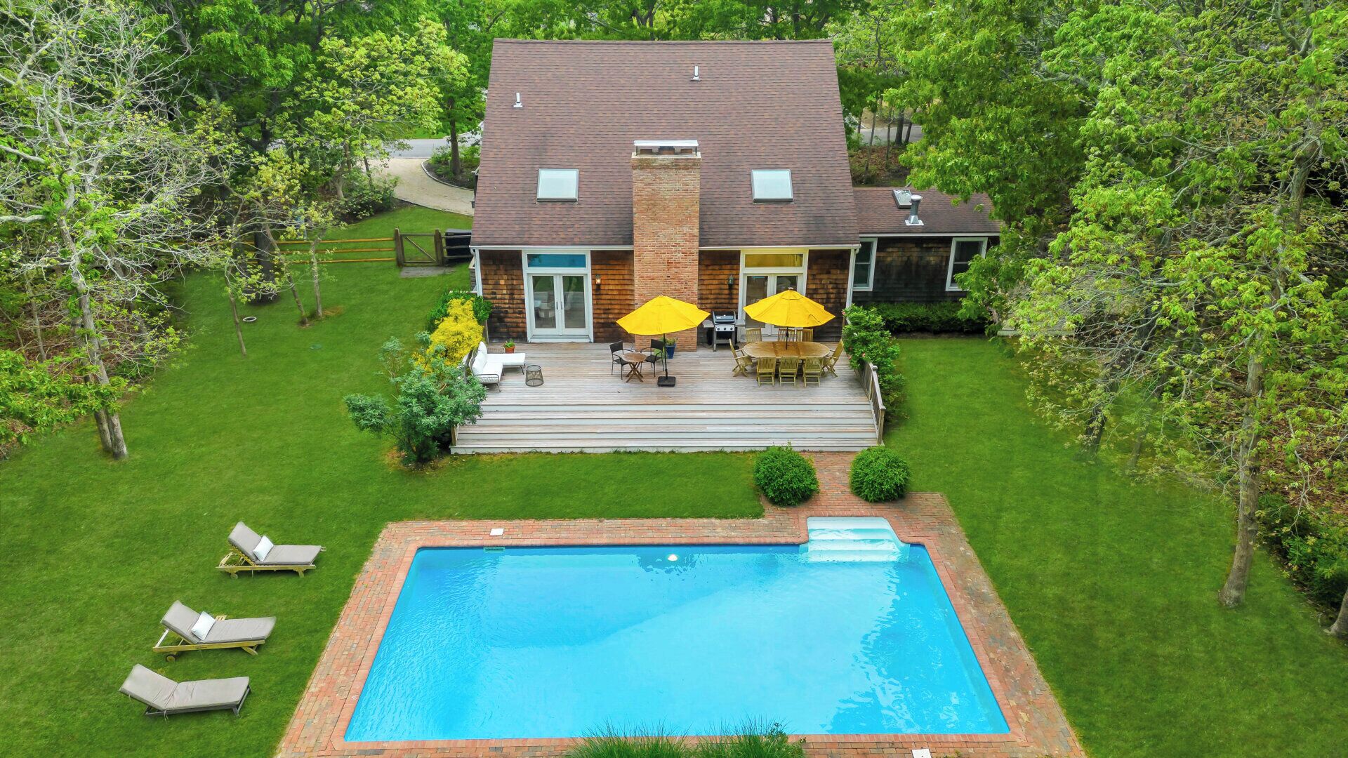 Newly Renovated, Centrally Located East Hampton Home, Total Privacy,...